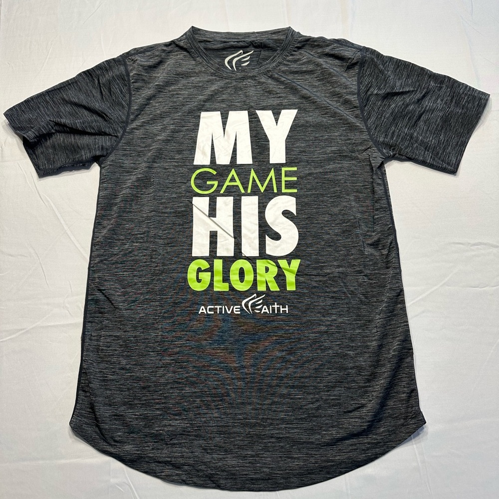 Active Faith Tee Shirt - My Game His Glory